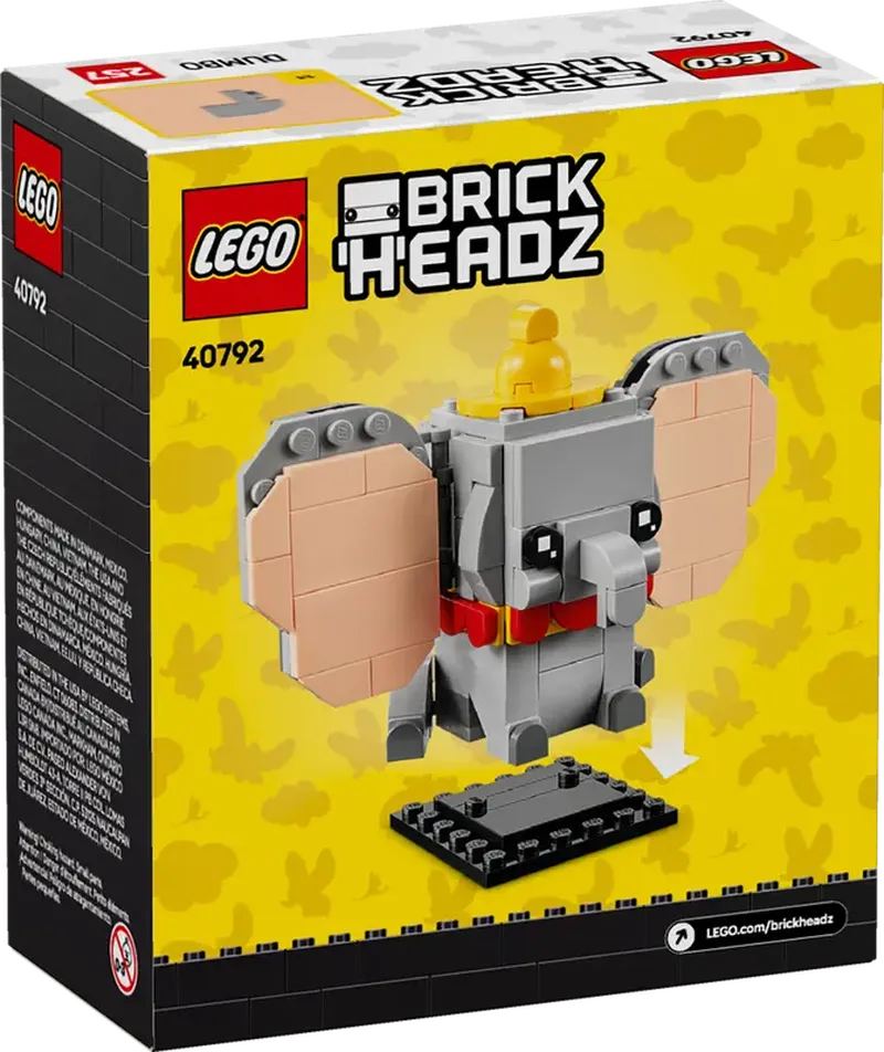LEGO Dumbo het olifantje 40792 Brickheadz (Nr. 257)
