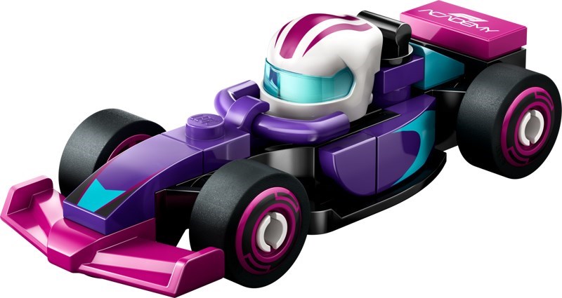 LEGO Formule 1 coureurs met hun auto " F1 Academy" 71049-11 Minifiguren (1 stuk)