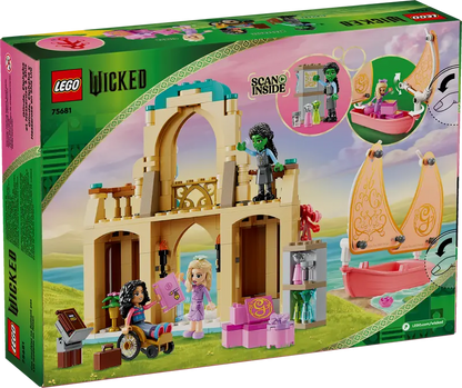 LEGO Glinda, Elphaba en Nessarose op Shiz University 75681 Wicked (Pre-Order: oktober)