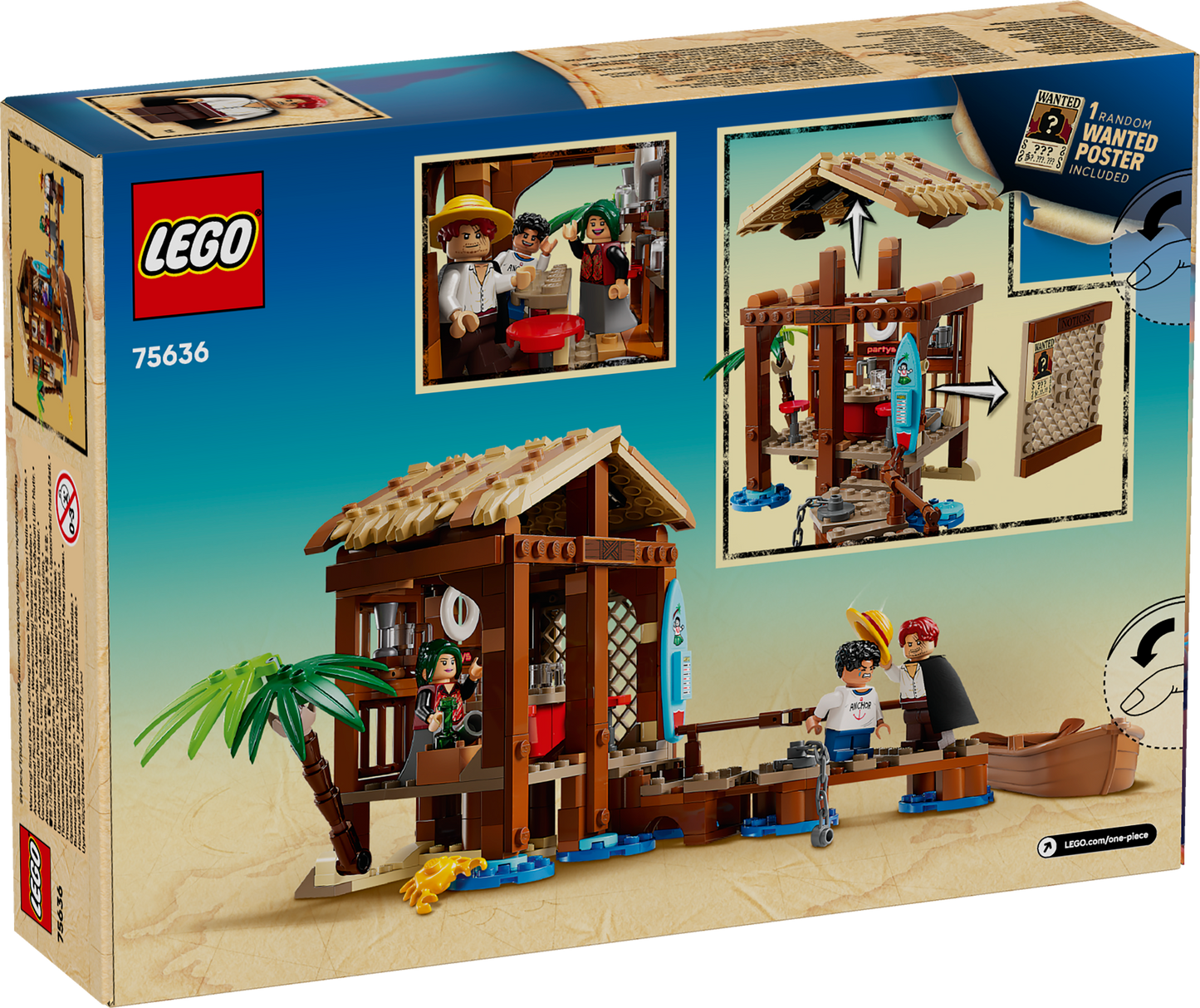LEGO Hut in Windmolendorp 75636 One Piece