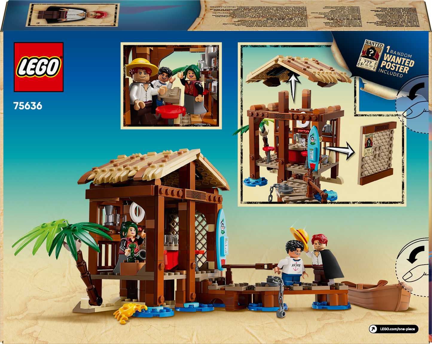 LEGO Hut in Windmolendorp 75636 One Piece