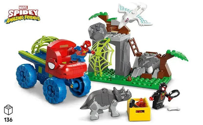 LEGO Reddingsmissie in de Dino Truck 11199 Spiderman