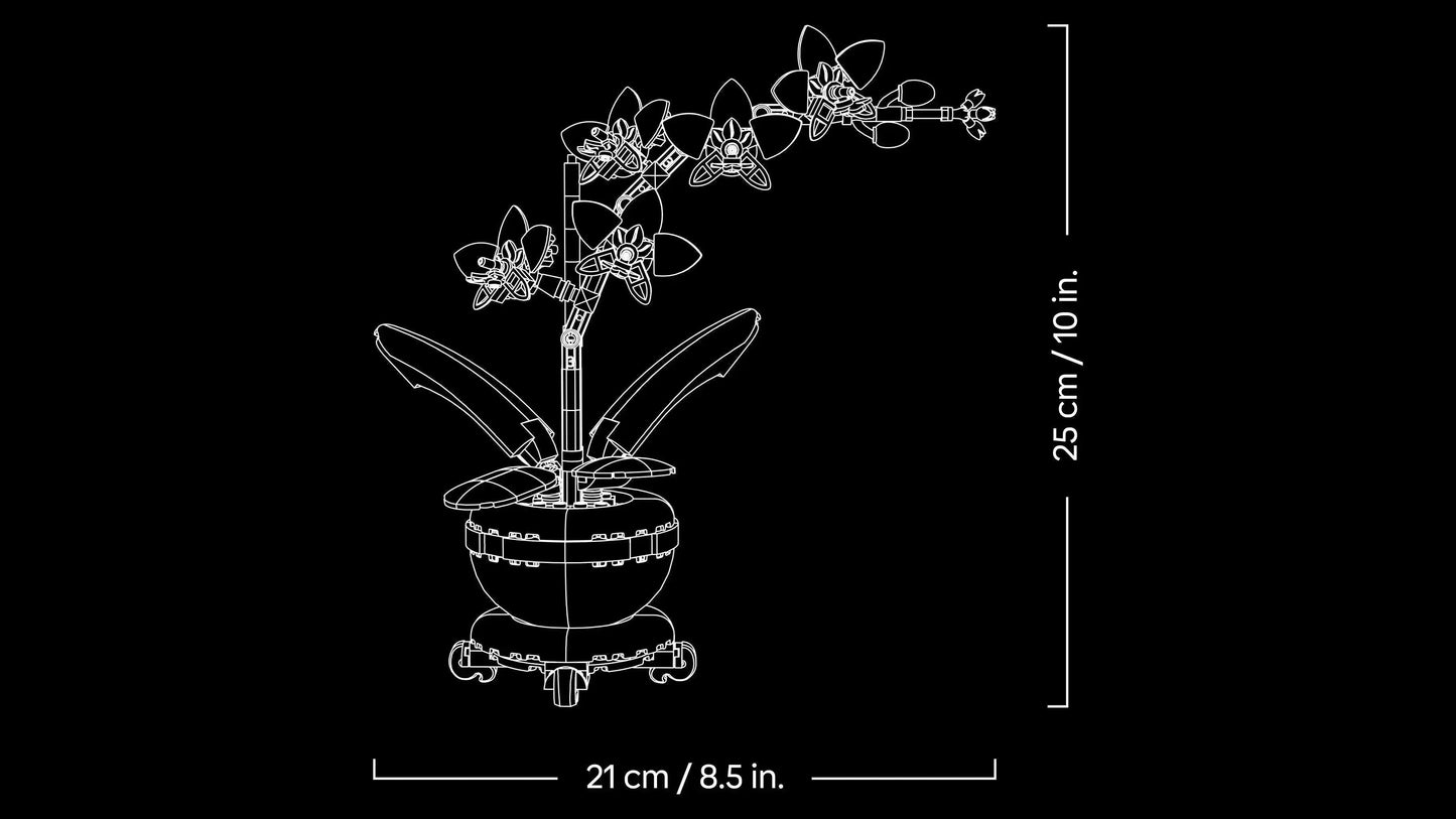 LEGO Mini Orchidee 10343 Botanische Collectie