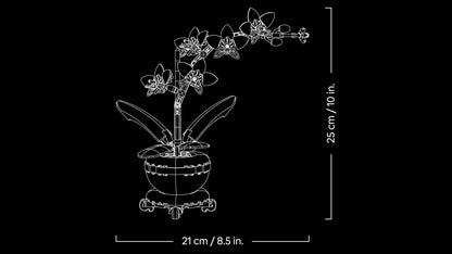 LEGO Mini Orchidee 10343 Botanische Collectie