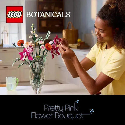 LEGO Roze boeket 10342 Botanical