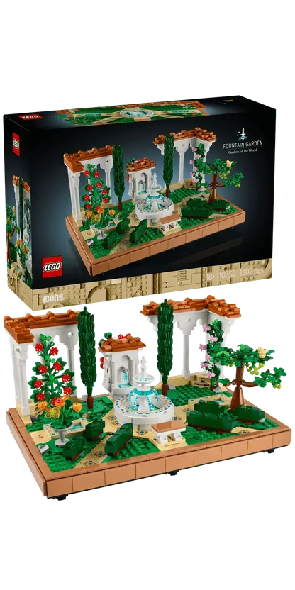 LEGO Tuin met fontein 10359 Icons