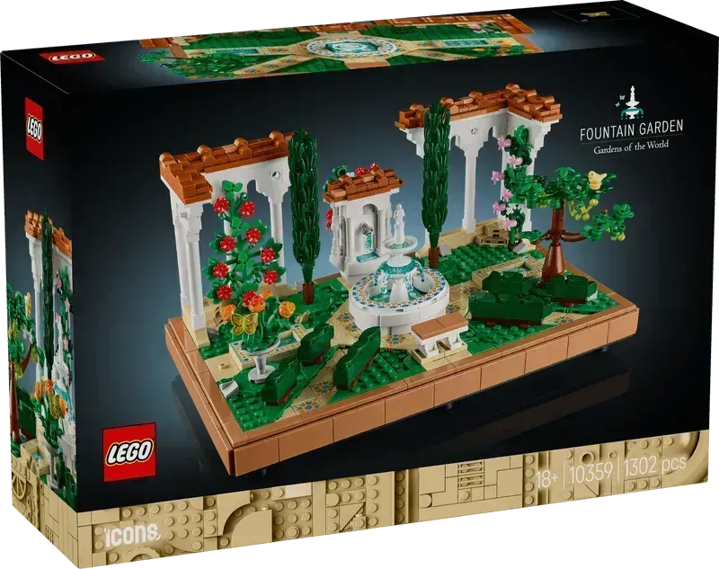 LEGO Tuin met fontein 10359 Icons