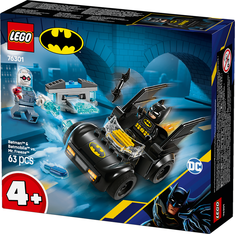 LEGO Batman & Batmobile Vs Mr. Freeze 76301 Batman (Levering: januari 2025)