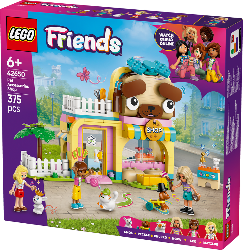 LEGO Dieren Accessoires Winkel 42650 Friends (Pre-Order: 1 januari)