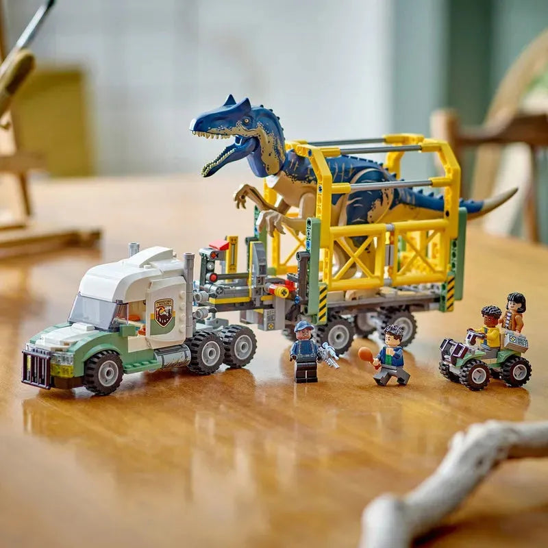 LEGO Dinosaurusmissies: Allosaurus transporttruck 76966 Jurassic World