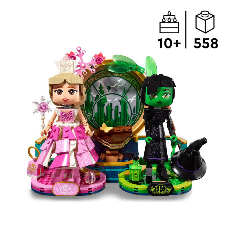 LEGO Elphaba and Glinda figures 75682 Wicked (Pre-Order: October)