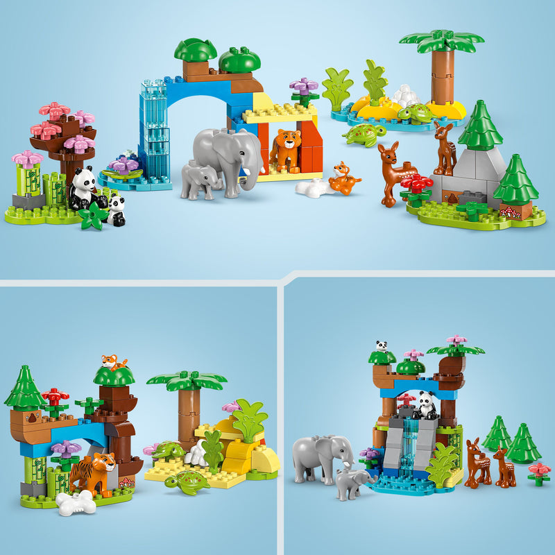 LEGO 3 in 1 Familie Wilde Dieren 10446 DUPLO (Pre-Order: januari 2025)