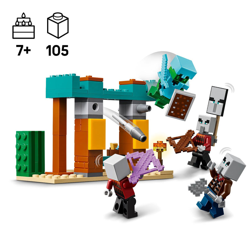 LEGO Bezoek het Illager Dorp 21267 Ninjago (Pre-Order: januari 2025)