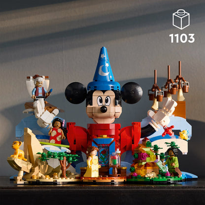 LEGO Disney 100 Celebration: Een magisch bouwavontuur 21352 Ideas (Pre-Order: oktober)