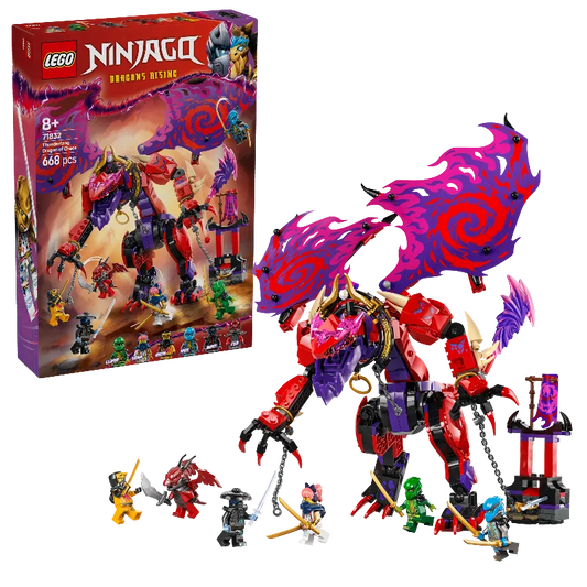 LEGO Bliksemtand Draak van Chaos 71832 Ninjago (Pre-Order: 1 maart)