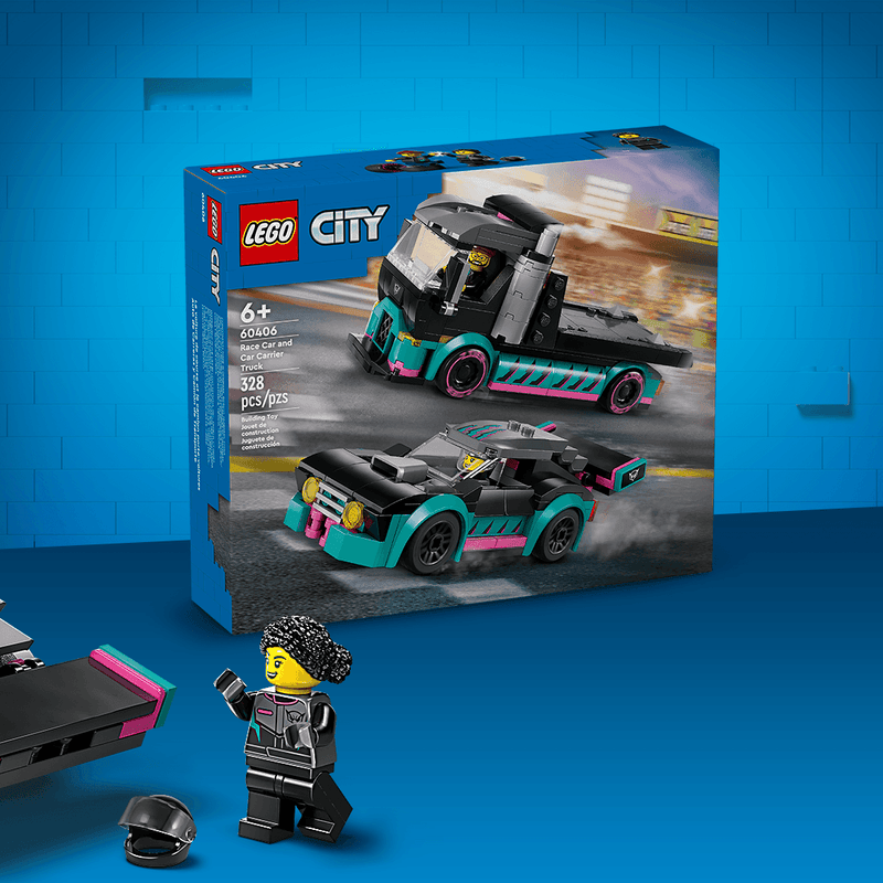 LEGO Raceautotransporter 60406 City LEGO CITY @ 2TTOYS LEGO €. 17.99