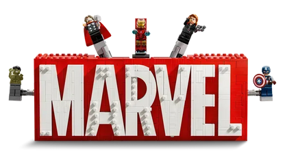 LEGO Marvel logo en figuren 76313 Superheroes