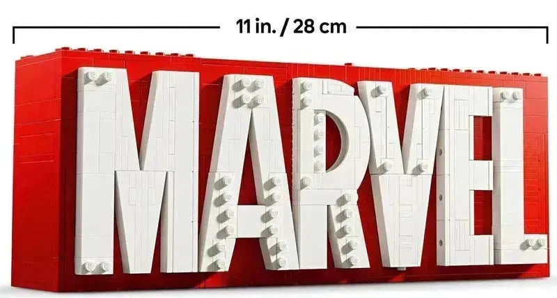 LEGO Marvel logo en figuren 76313 Superheroes