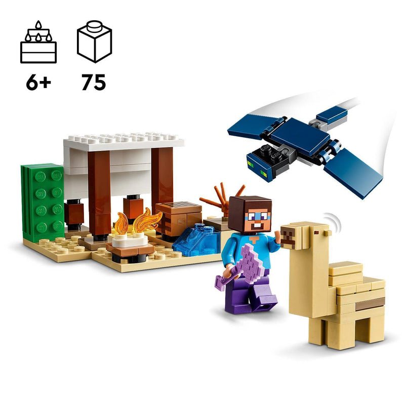 LEGO Steve's Woestijn avontuur 21251 Minecraft LEGO MINECRAFT @ 2TTOYS LEGO €. 8.49