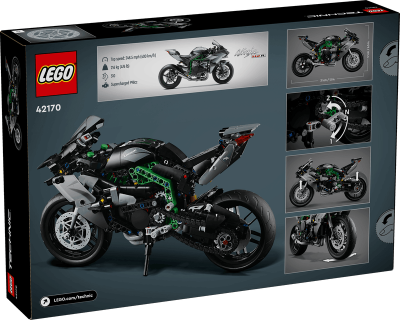 LEGO Kawasaki Ninja H2R motor 42170 Technic LEGO Spiderman @ 2TTOYS LEGO €. 67.99