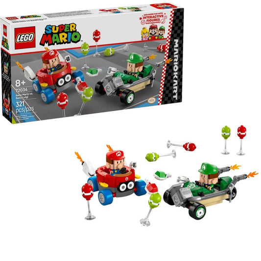 LEGO Mario Kart – Baby Mario vs. Baby Luigi 72034 Super Mario