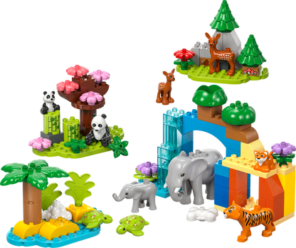 LEGO 3 in 1 Familie Wilde Dieren 10446 DUPLO (Pre-Order: januari 2025)