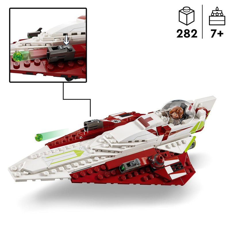 LEGO De Jedi Starfighter van Obi-Wan Kenobi 75333 StarWars LEGO STARWARS @ 2TTOYS LEGO €. 29.49