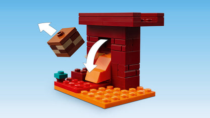 LEGO Het Nether Lava gevecht 21266 Ninjago (Pre-Order: januari 2025)