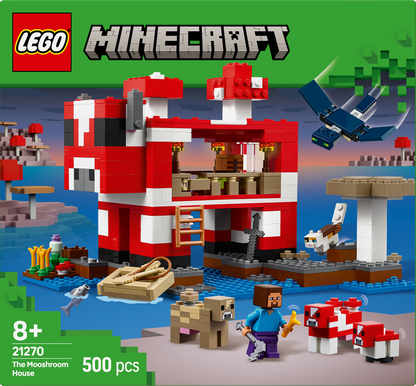 LEGO Het Paddestoelhuis 21270 Minecraft (Pre-Order: januari 2025)