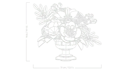 LEGO Bloemstuk 10345 Botanische Collectie (verwacht februari 2025)