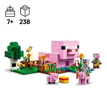 LEGO Het baby varkens huis 21268 Minecraft