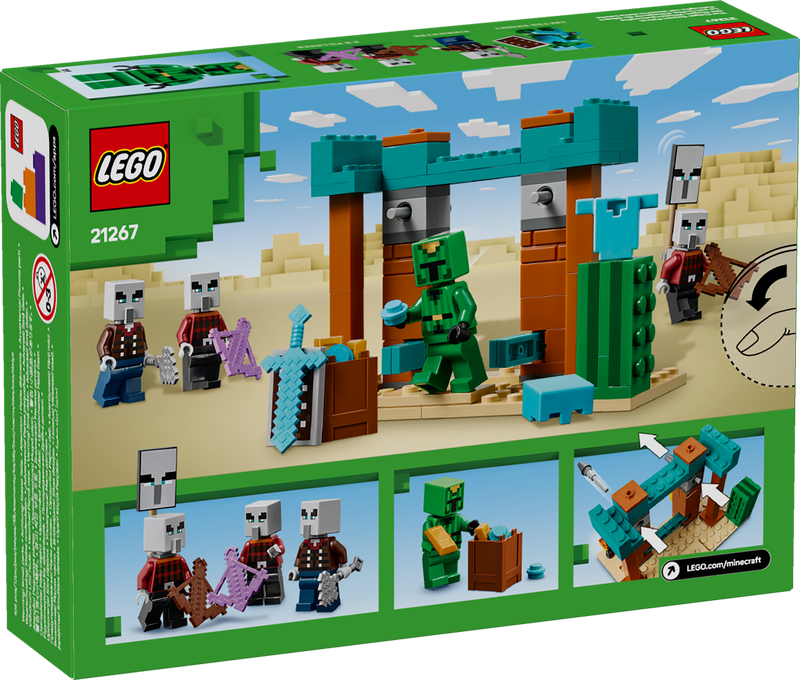 LEGO Bezoek het Illager Dorp 21267 Ninjago (Pre-Order: januari 2025)