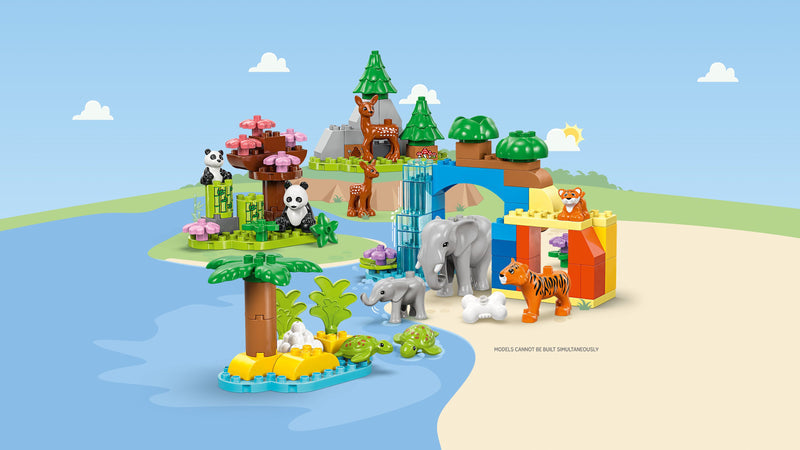 LEGO 3 in 1 Familie Wilde Dieren 10446 DUPLO (Pre-Order: januari 2025)