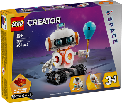 LEGO Ruimte Robot 31164 Creator 3 in 1 Pre-Order: januari 2025)