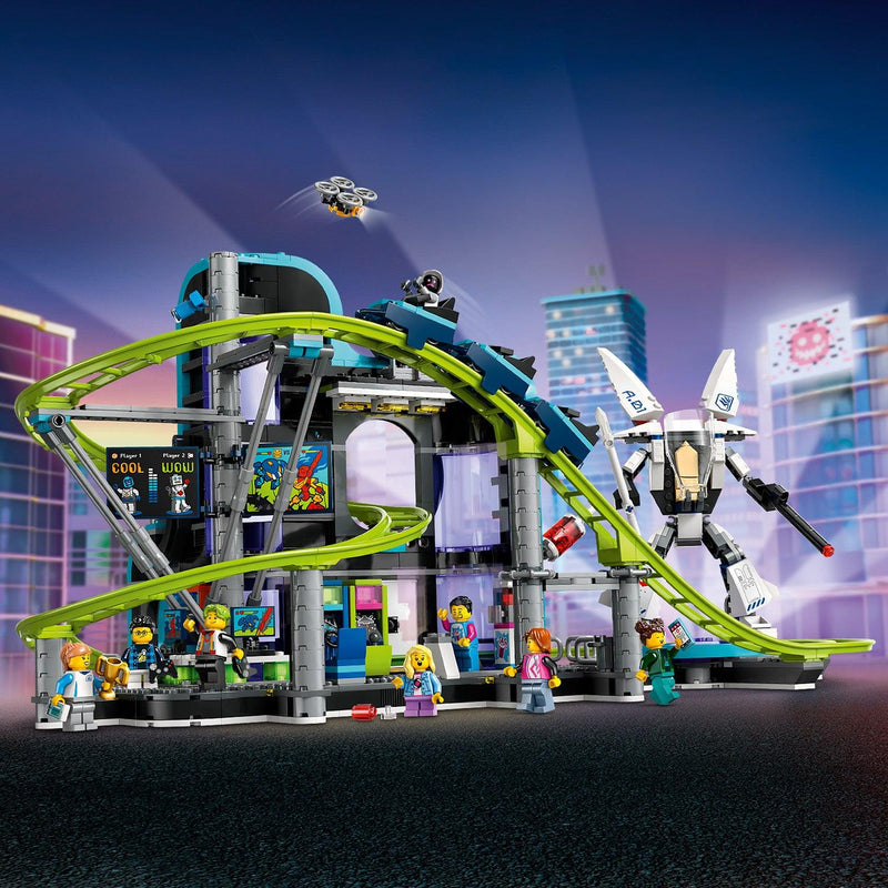 LEGO Achtbaan in Robot wereld 60421 City (Pre-Order: verwacht juni) LEGO CITY @ 2TTOYS LEGO €. 84.99