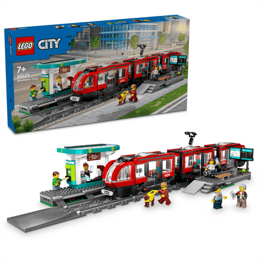 LEGO Stadstram en station 60423 City