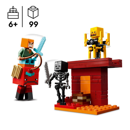 LEGO Het Nether Lava gevecht 21266 Ninjago (Pre-Order: januari 2025)