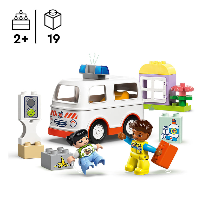 LEGO Ambulance met chauffeur 10447 DUPLO (Pre-Order: Januari 2025)