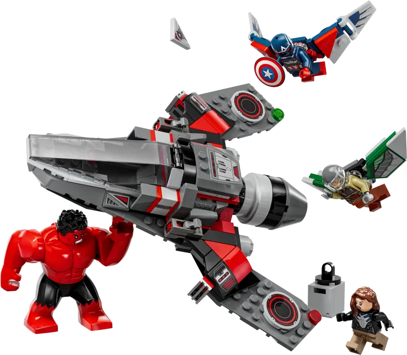 LEGO Captain America vs. Rode Hulk duel 76292 Superheroes (Pre-Order: december)