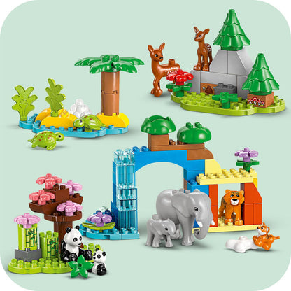 LEGO 3 in 1 Familie Wilde Dieren 10446 DUPLO (Pre-Order: januari 2025)