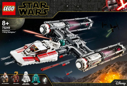 LEGO Resistance Y-Wing Starfighter inclusief D-O Droid 75249 StarWars