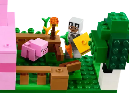 LEGO Het baby varkens huis 21268 Minecraft