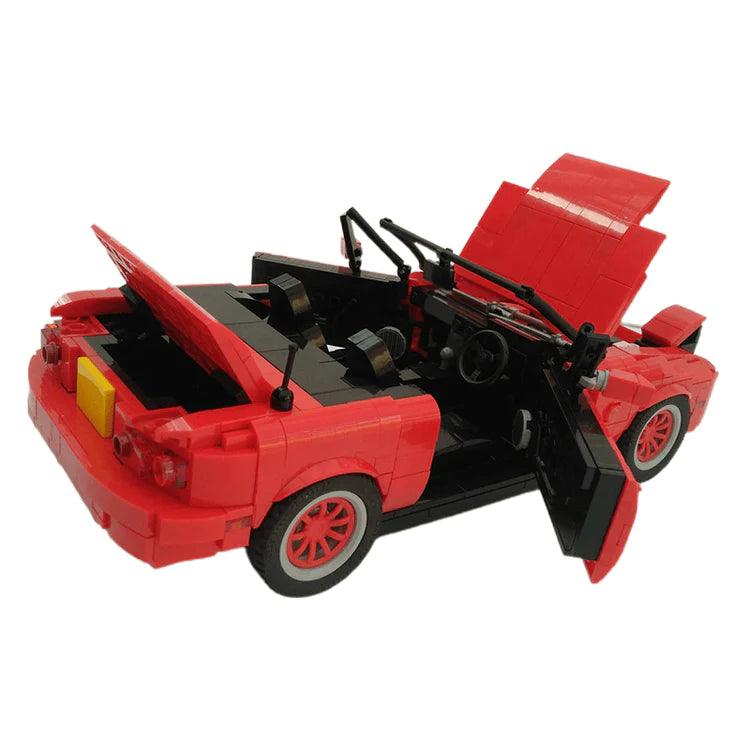 Iconische sportwagen van bouwblokjes 1352 delig Lijkend op Mazda MX5) BLOCKZONE @ 2TTOYS BLOCKZONE €. 94.99