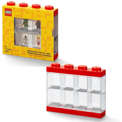 LEGO 8 Minifigure Display Case Red 5006151 Gear LEGO Gear @ 2TTOYS | Official LEGO shop😊🥰 LEGO €. 16.49