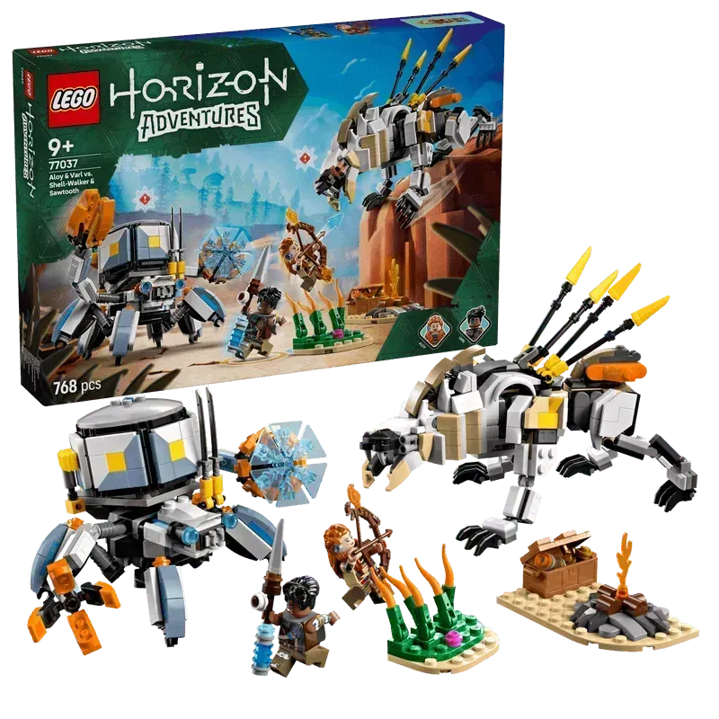 LEGO Aloy & Varl vs. Shell-Walker & Sawtooth 77037 Horizon (Levering: maart 2025) @ 2TTOYS | Official LEGO shop😊🥰 LEGO €. 38.49