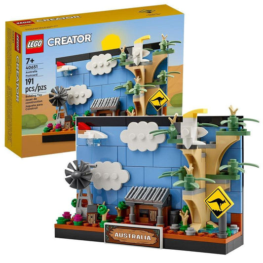 LEGO Ansichtkaart van Australië 40651 Creator LEGO CREATOR @ 2TTOYS | Official LEGO shop😊🥰 LEGO €. 17.99