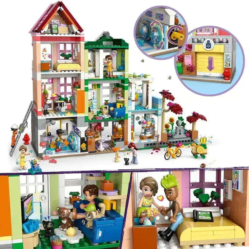 LEGO appartementen en winkels 42670 Friends @ 2TTOYS | Official LEGO shop😊🥰 LEGO €. 144.49