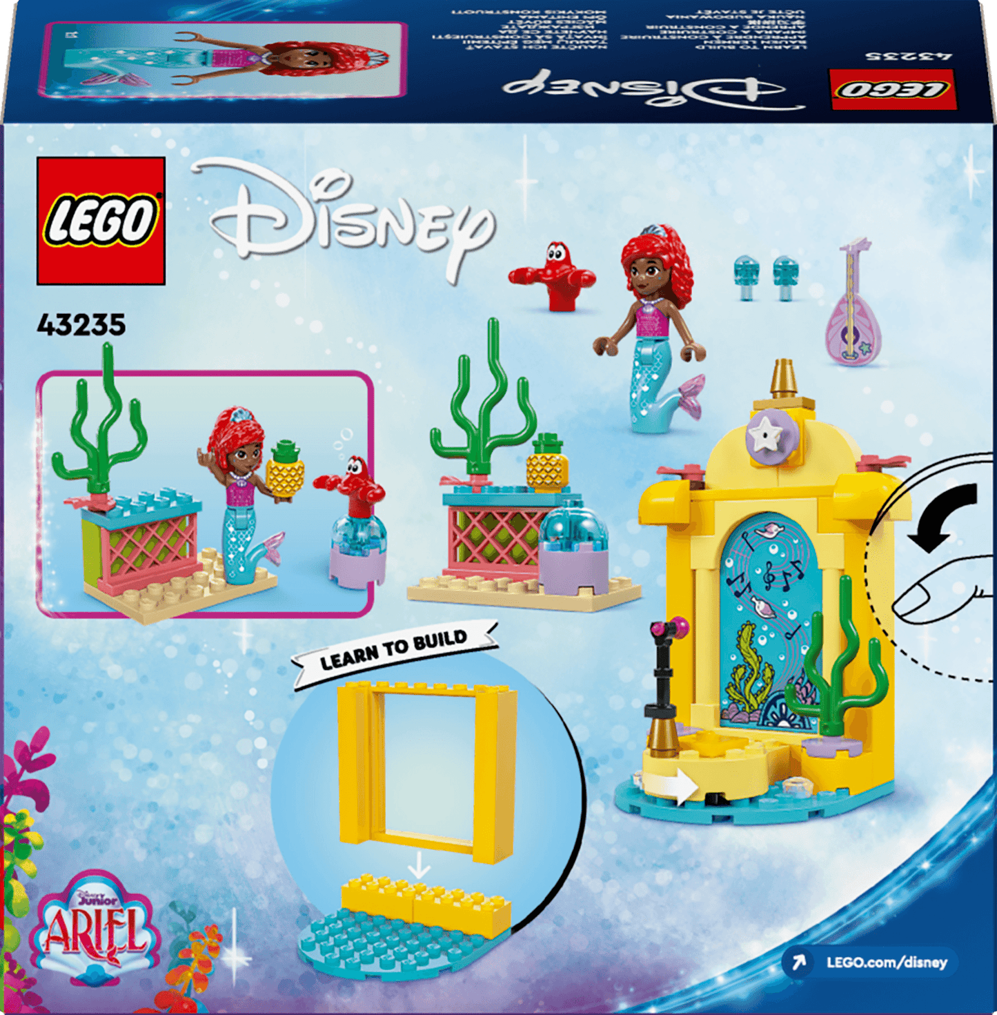 LEGO Arielles Muziekpodium 43235 Disney (Pre-Order: verwacht juni) LEGO DISNEY @ 2TTOYS LEGO €. 13.49