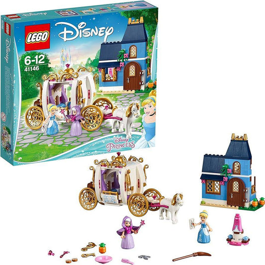 LEGO Assepoesters betoverde avond met koets 41146 Disney LEGO DISNEY SPROOKJES @ 2TTOYS | Official LEGO shop😊🥰 LEGO €. 39.99