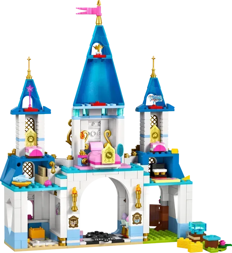 LEGO Assepoesters kasteel en paardenkoets 43275 Disney @ 2TTOYS | Official LEGO shop😊🥰 LEGO €. 67.99